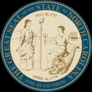 North Carolina Great Seal Alternate